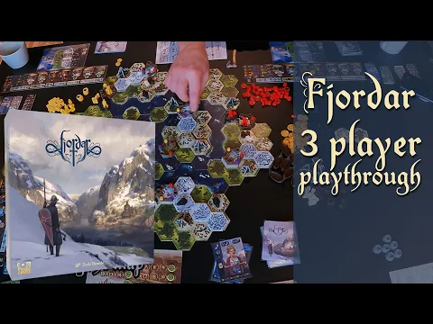 3 player Fjordar Playthrough 2026 with map building