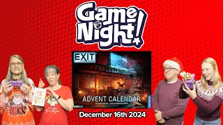 GameNight! 24 Days of Christmas Day 16 - Exit: The Game Advent Calendar The Silent Storm