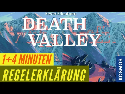 Death Valley - Regeln Anleitung Erklärung - Kartenspiel Kosmos