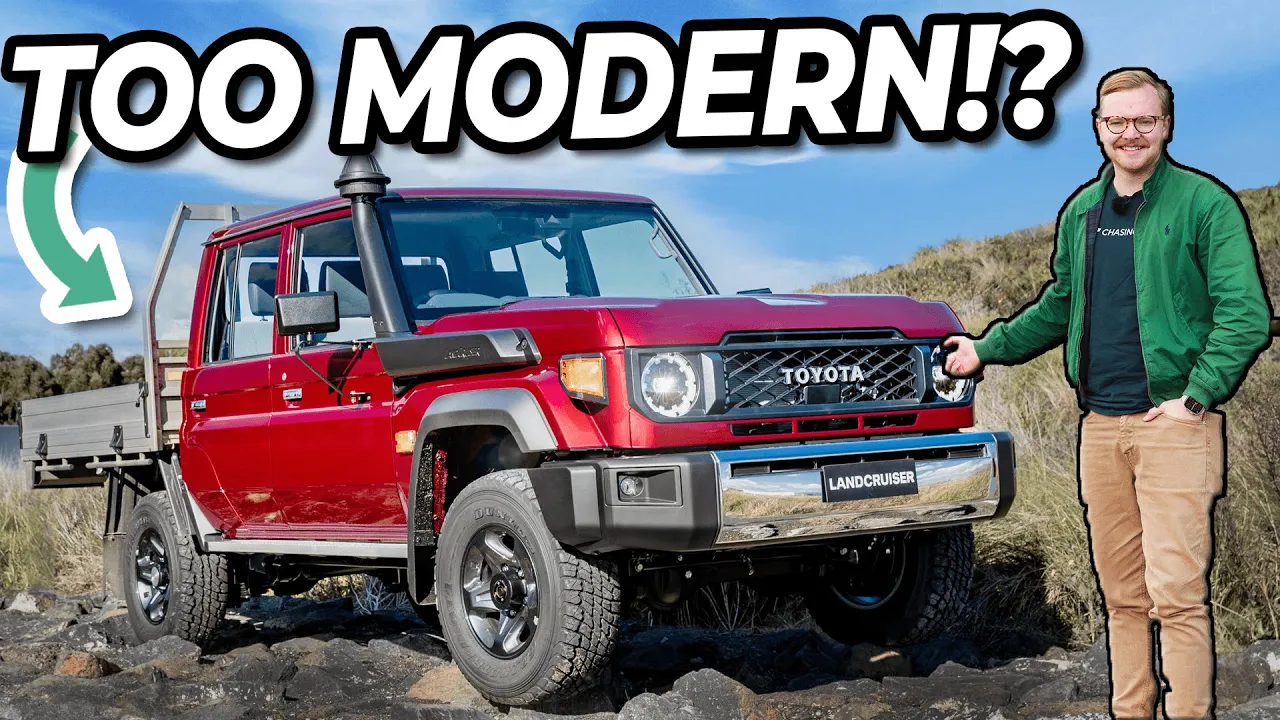 Much Smaller Engine & an Auto!? Toyota Land Cruiser 70 Series 2024 Details Revealed