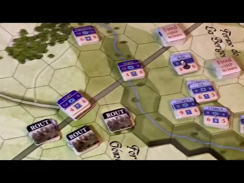 Last Eagles: Quatre Bras 1815 turn 5 part 1