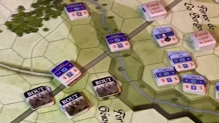 Last Eagles:  Quatre Bras 1815 turn 5 part 1
