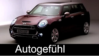 The new MINI Clubman Evolution, Exterior, Interior Preview 2016 model - Autogefühl