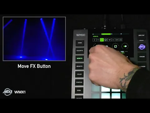 Product video thumbnail for ADJ WMX1 Standalone DMX Lighting Controller Powered by Wolfmix