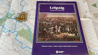Leipzig: Napoleon Encircled (Decision Games) - Exploration and Overview of the Battle