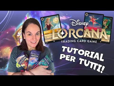 Disney LORCANA - COME SI GIOCA al NUOVO gioco TCG spiegato FACILE | TUTORIAL GIOCA CON GIULA #68