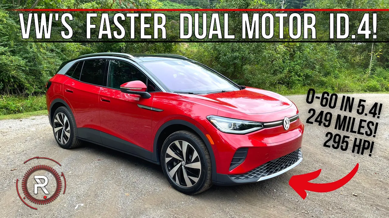 The 2021 VW ID.4 Dual Motor AWD Is A Quick & Affordable Electric Long Range SUV
