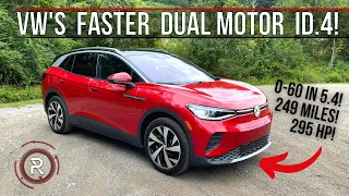 The 2021 VW ID.4 Dual Motor AWD Is A Quick & Affordable Electric Long Range SUV