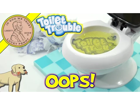 Toilet Trouble Family Game - If It's Yellow Let It Mellow! Butch Goes #1