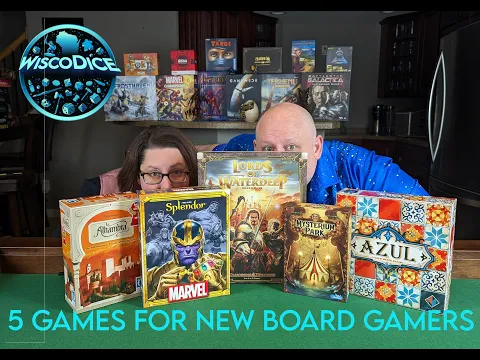 5 Great Games for Newer Board Game Enthusiasts