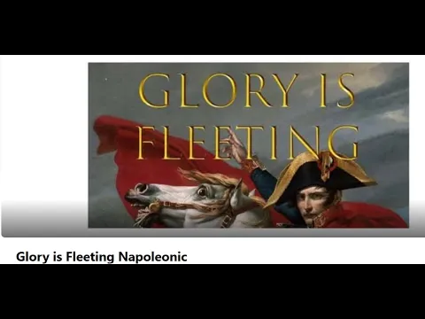 Glory is Fleeting Part One - The Basics