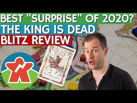 The Broken Meeple - The King is Dead Blitz Review - Best "Surprise" Of 2020?