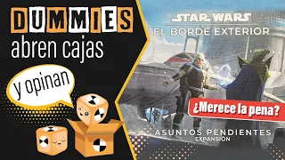 UNBOXING & RESEÑA de expansión Asuntos Pendientes de Star Wars: El Borde Exterior