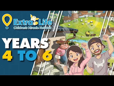 Cozy Stickerville Years 4-6 Playthrough | Extra Life Tabletop Appreciation Weekend