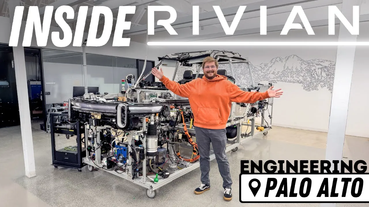 Inside Rivian Engineering! Full Tour Of The Labs Creating A Vertically Integrated EV Platform