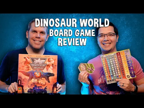 Review of Dinosaur World - The Dino Theme Park Board Game