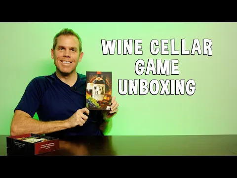 Wine Cellar - Card Game Unboxing