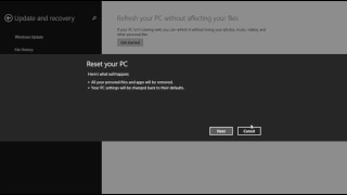 How to do factory reset in Windows 8 / Windows 8.1 in cmd - Windows reinstall