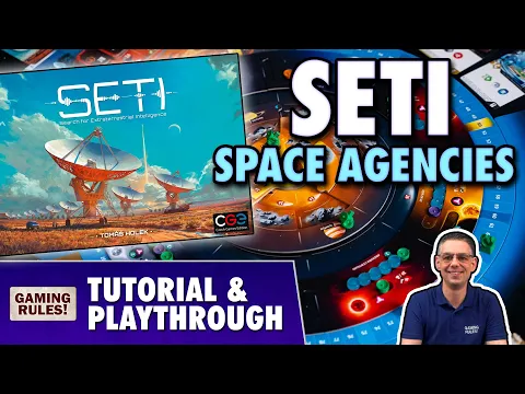 SETI: Space Agencies - Tutorial & Playthrough