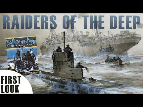 Raiders of the Deep Overview & First Look | Compass Games | Solitaire Board Game