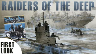 Raiders of the Deep Overview & First Look | Compass Games | Solitaire Board Game