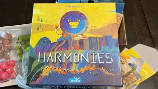 Harmonies (Libellud) - Unbox & First Look + Bonus Material