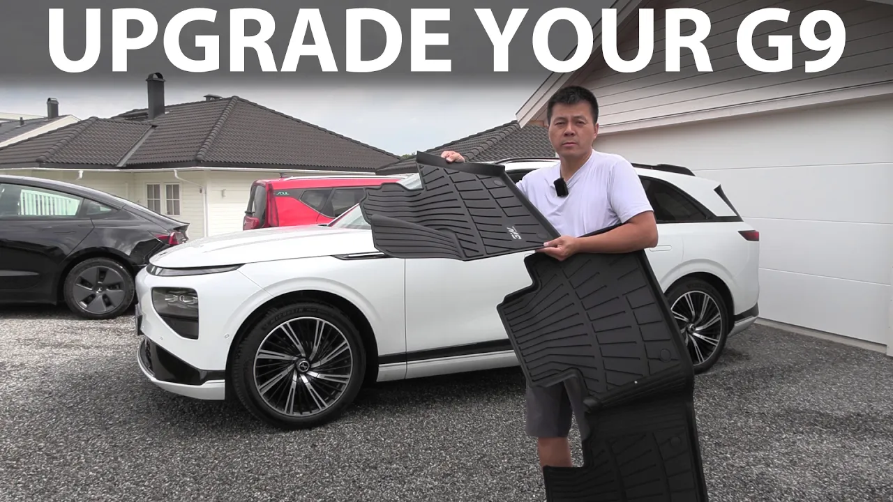 3W Auto Life floor mats for Xpeng G9