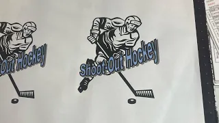Shootout Hockey Board Game. How to play. Stanley Cup Finals 1970-71. Game 2, Montreal at Chicago.