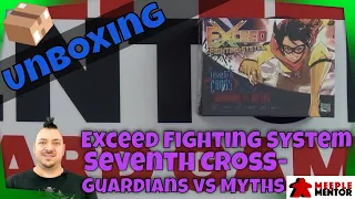 Meeple Mentor Unboxes Exceed Fighting System: Seventh Cross- Guardians vs Myths