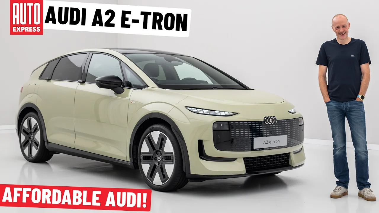 Affordable Audi! The new A2 e-tron is the most efficient Audi ever