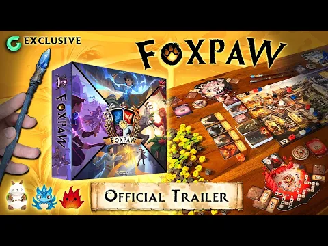 FOXPAW ??‍️ OFFICIAL TRAILER | A Magical Worker Placement Board Game | Gamefound | Overview Video