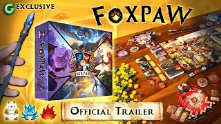 FOXPAW ??‍♂️ OFFICIAL TRAILER | A Magical Worker Placement Board Game | Gamefound | Overview Video