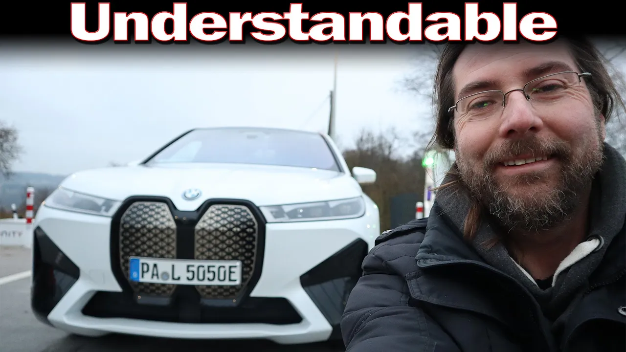 BMW iX 50 105 kWh - 130 km/h range test at 2°C