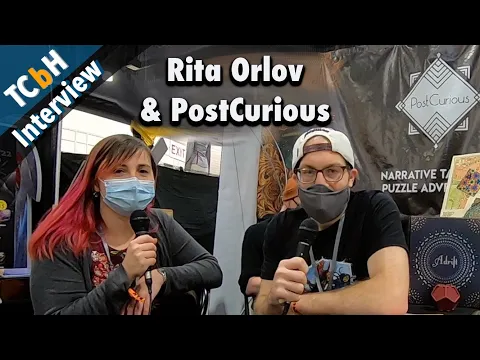 Chatting puzzles & new projects with Rita Orlov at PostCurious' first PAX U booth - TCbH Interviews