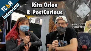 Chatting puzzles & new projects with Rita Orlov at PostCurious' first PAX U booth - TCbH Interviews