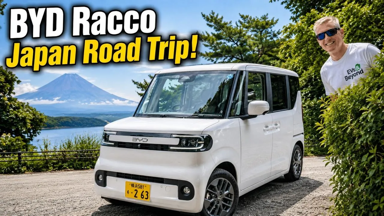BYD Racco: First Foreigner to Drive It (I tried camping in it)
