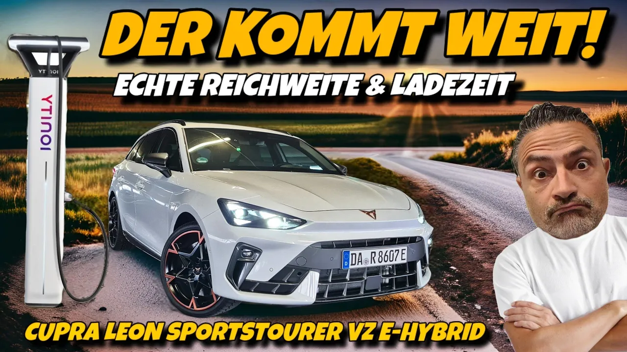Reichweite überrascht! Cupra Leon Sportstourer VZ e-Hybrid Plug-in #plugin #ev