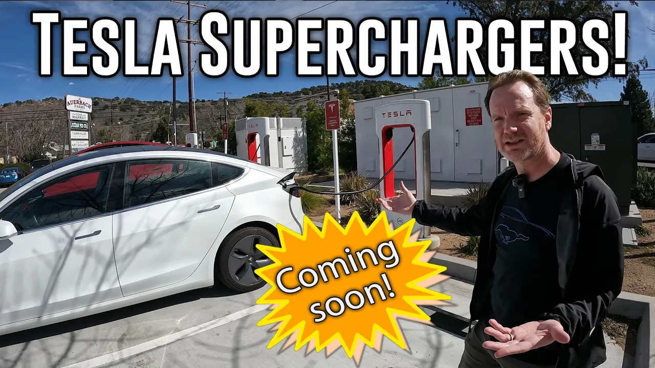 Tesla Superchargers opening up! Soon you can charge your Mach-E at an SC!