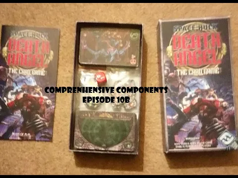 Comprehensive Components Ep10b Space Hulk Death Angel The Card Game detailed contents summary