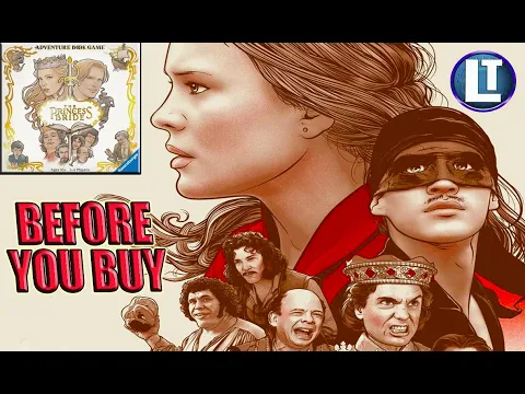 The Princess Bride Adventure Book Board Game Preview / Before You Buy / First Impressions