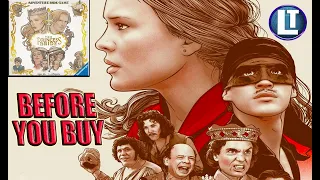 The Princess Bride Adventure Book Board Game Preview / Before You Buy / First Impressions