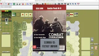 Combat Commander: Sea Lion - Scenario 93 - Foxtrot Uniform