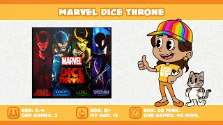 The Cardboard Kid - 342: Marvel Dice Throne