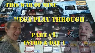 This War of Mine Board Game Play Through #1