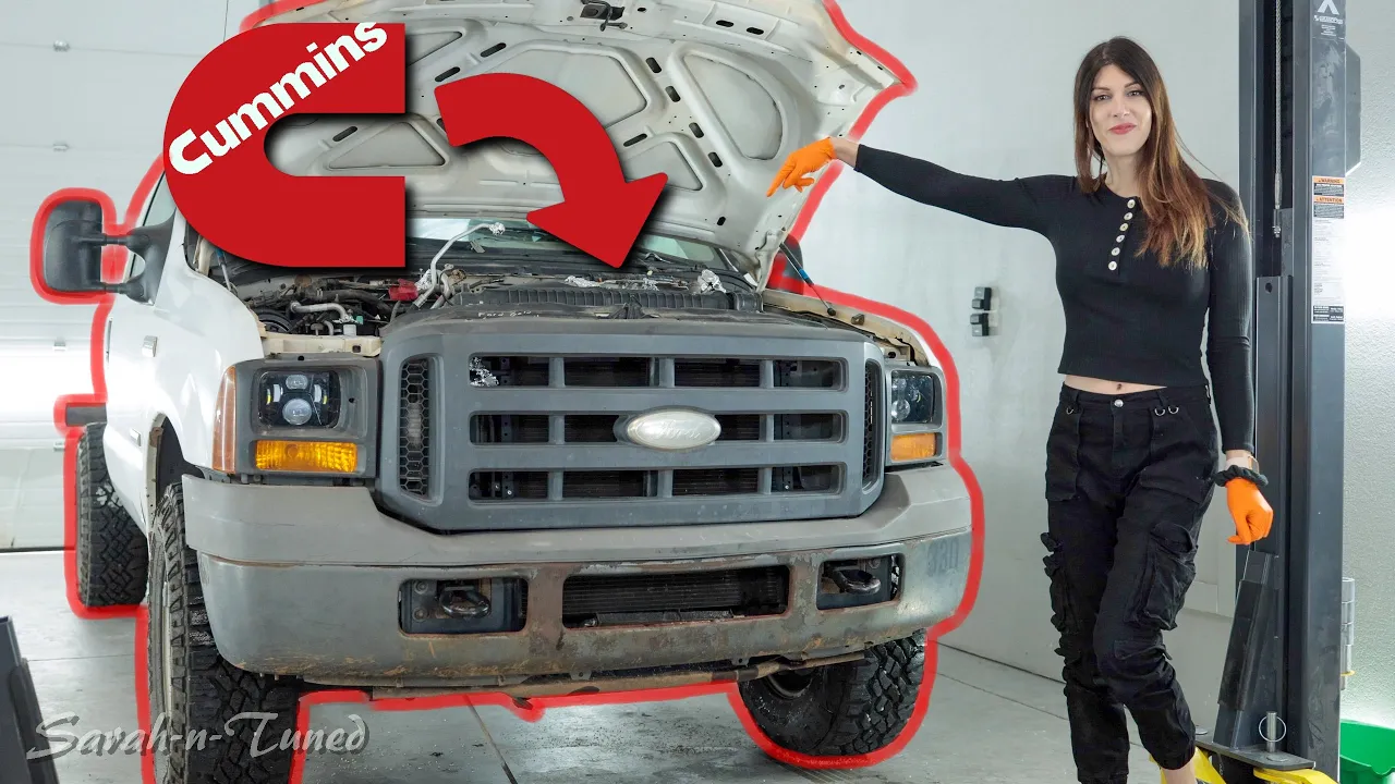 Building The Ultimate Work Truck // F350 Cummins Swap