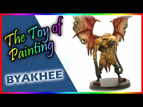 ️ Painting Cthulhu: Death May Die - Byakhee (the Toy of Painting Series)