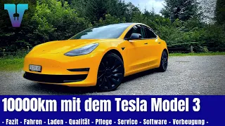 10'000 Km Fazit - Tesla Model 3 Performance 2021 [Deutsch 4K] | Vision E Drive #122