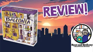 Balconia Review! (2 Player Balcony Building!)