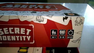 Secret Identity - unboxing