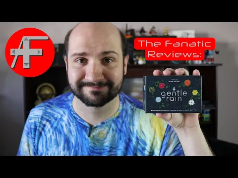 The Fanatic Reviews: A Gentle Rain - a calming tile-laying game by Kevin Wilson and Mondo Games